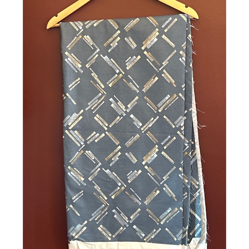 Vintage Prelude Lima Fabric Exclusive Screen Print Mid-Century Modern Abstract